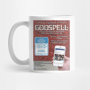 Carousel Theatre Godspell Show Poster Mug